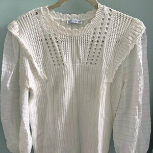 Pretty Cream Sweater